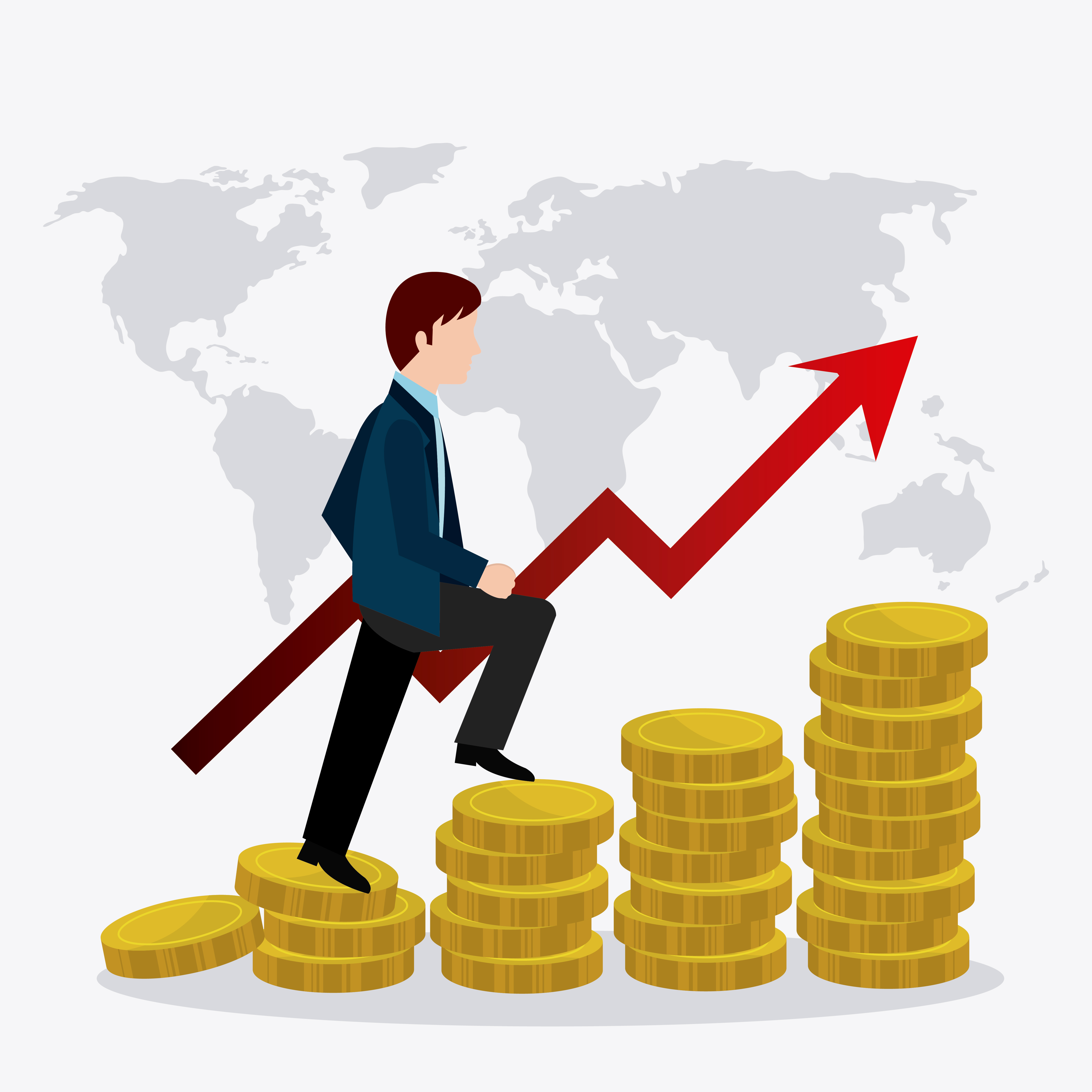 global economy, money and business